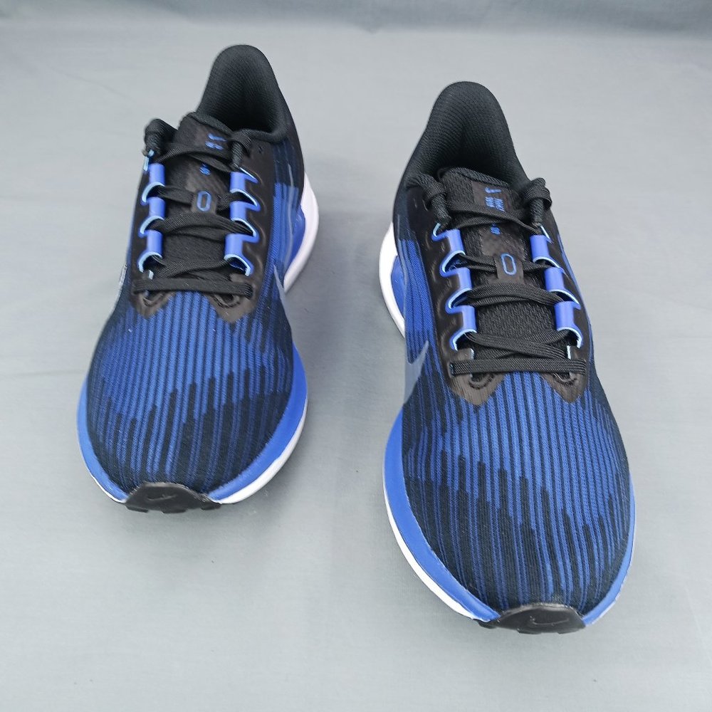 Nike Air Winflo 9 Low Men's Running Shoes Black Blue White DD6203 004 Sizes 8-12 - Picture 3 of 10